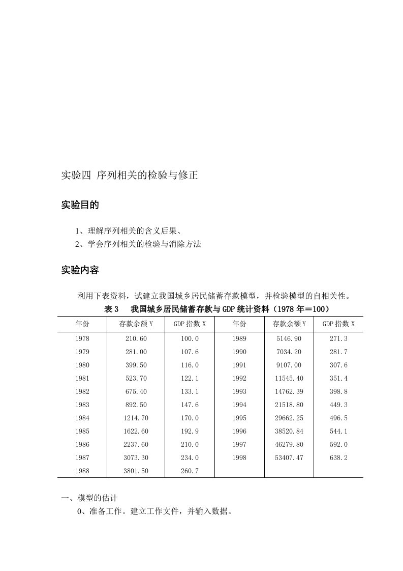 计量经济学实验四