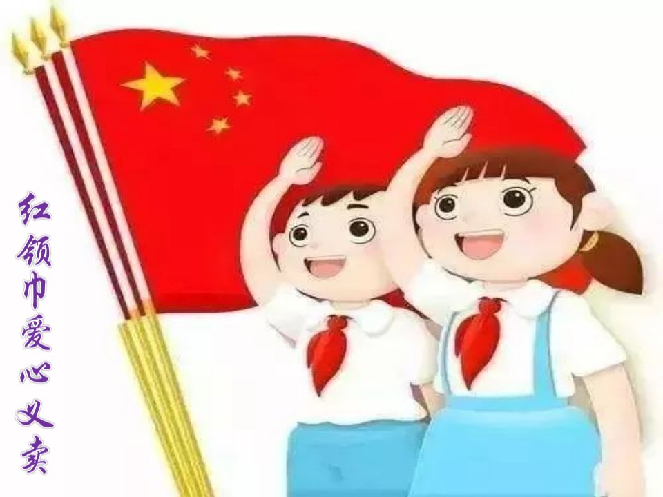 4.红领巾爱心义卖行动