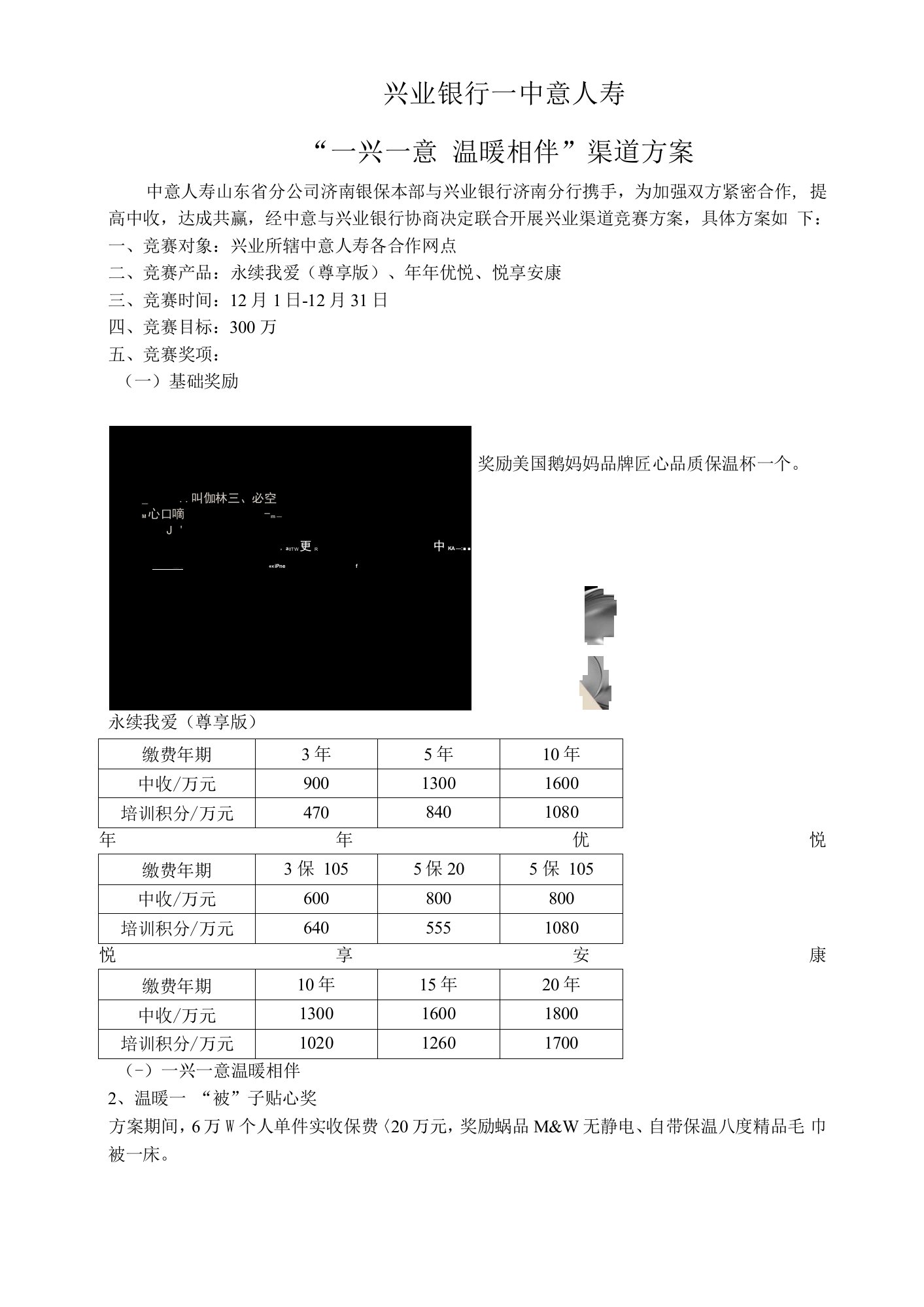 济南兴业12月渠道方案