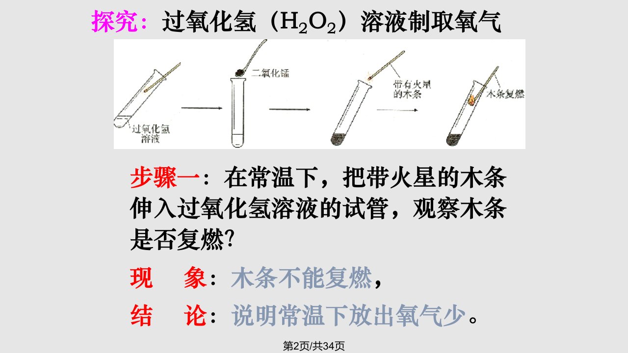 课题3制取氧气