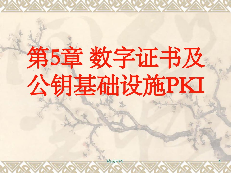 《数字证书及公钥》PPT课件