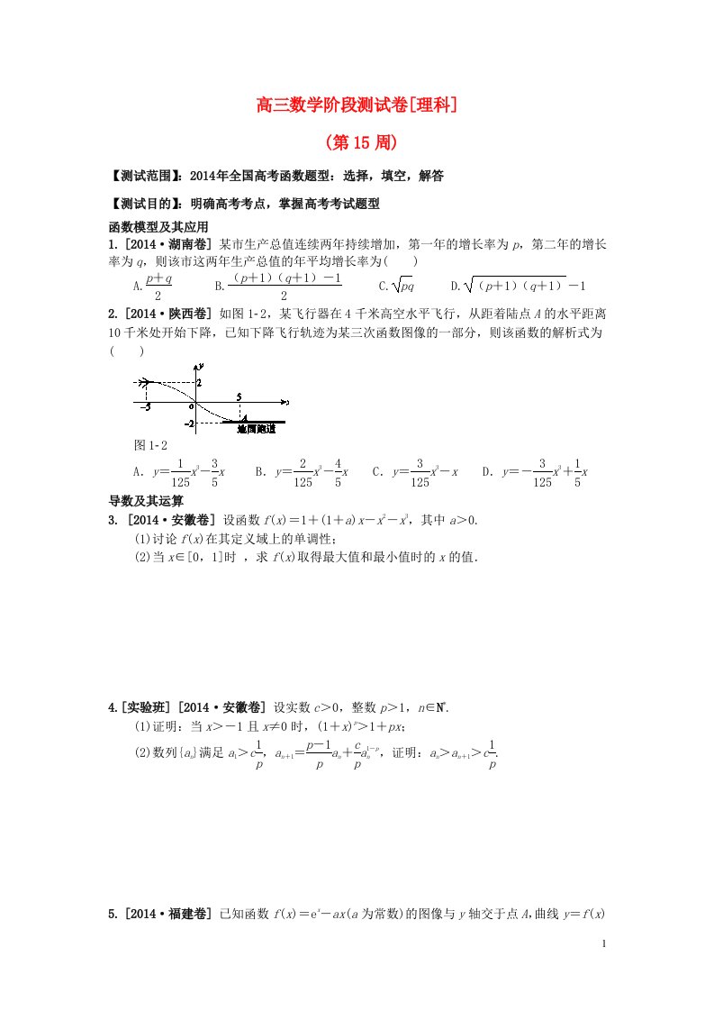 吉林省东北师范大学附属中学高三数学第一轮复习