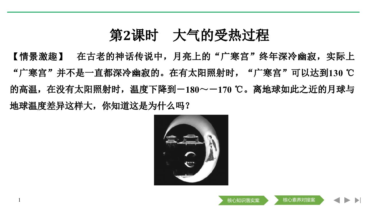 地理高一同步系列课堂讲义鲁教版必修一课件：第二单元