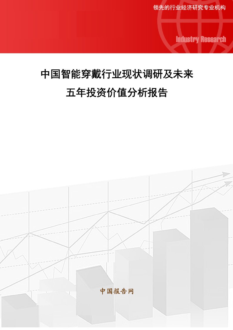 中国智能穿戴行业现状调研及未来五年投资价值分析报告20