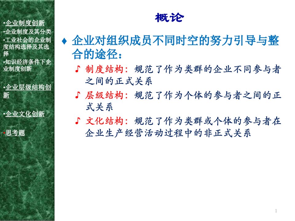 最新周三多学第三版18企业组织创新ppt课件