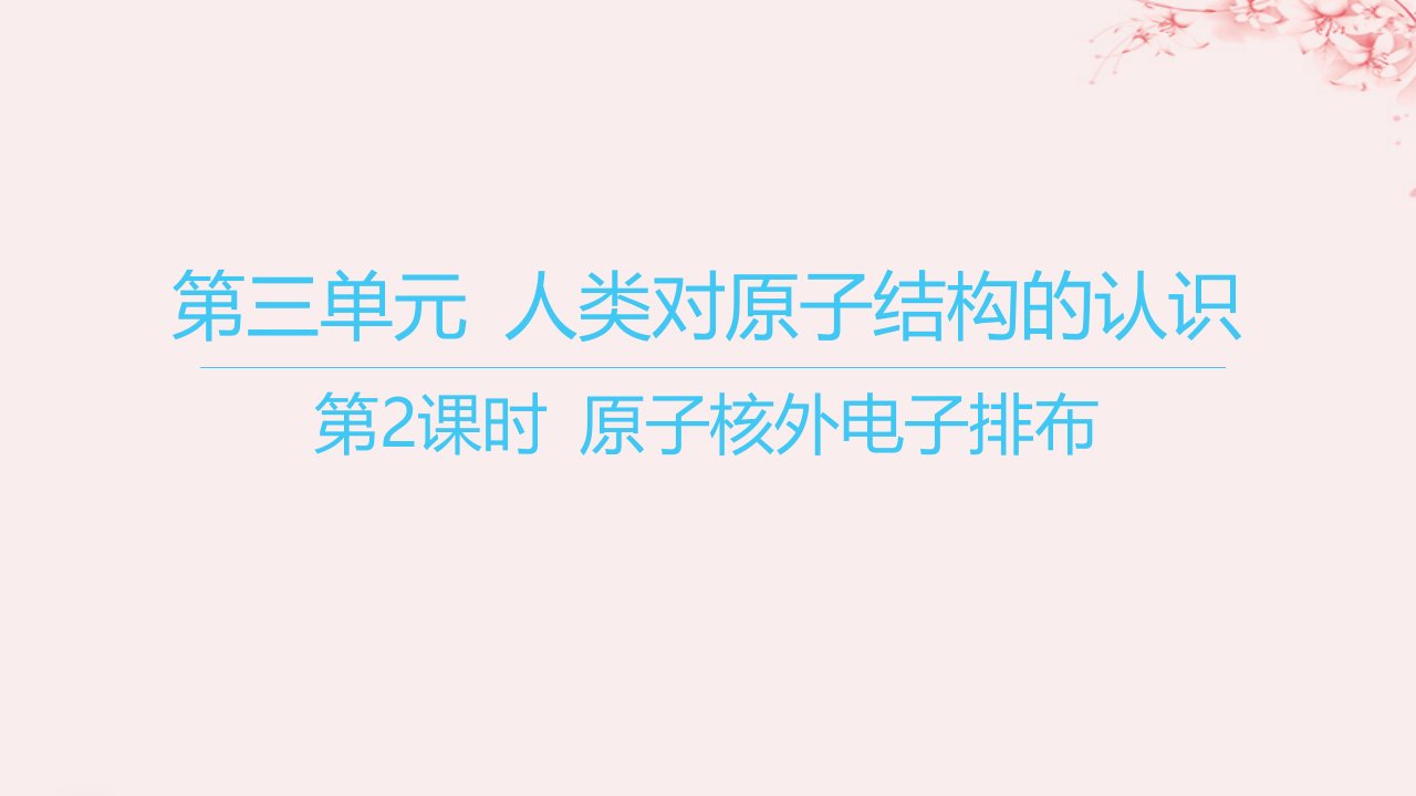 江苏专用2023_2024学年新教材高中化学专题2研究物质的基本方法第三单元人类对原子结构的认识第2课时原子核外电子排布课件苏教版必修第一册