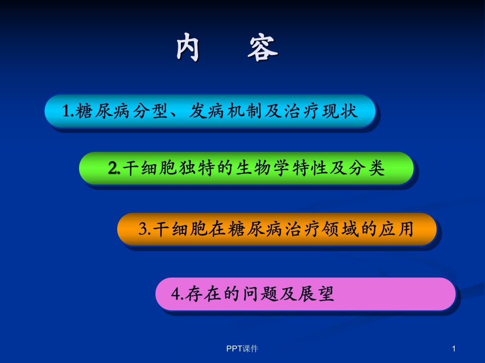 干细胞治疗糖尿病的现状与展望ppt课件