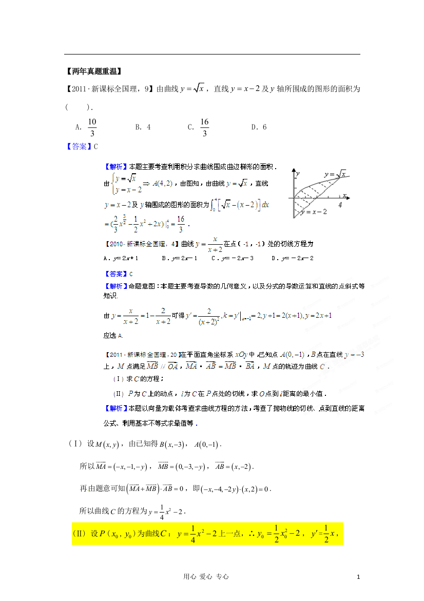 2012高考数学热点集中营