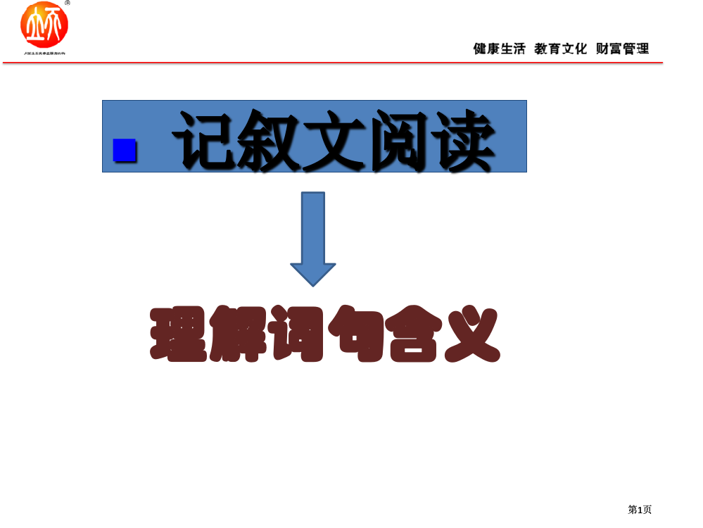 现代文阅读理解词句含义题公开课一等奖优质课大赛微课获奖课件