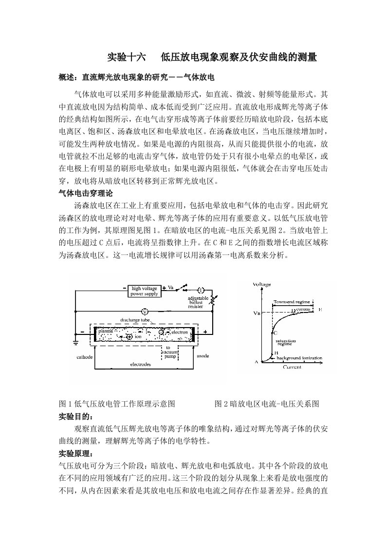 近代物理实验十六