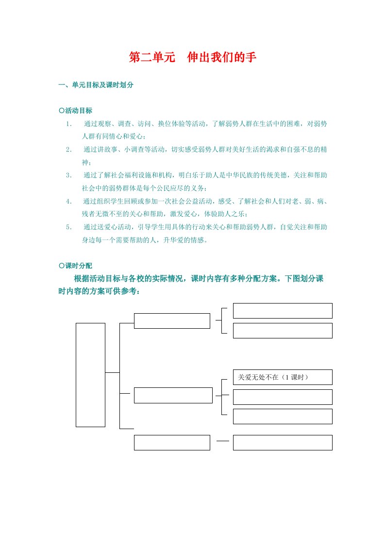 教科版品德与社会四年级下册