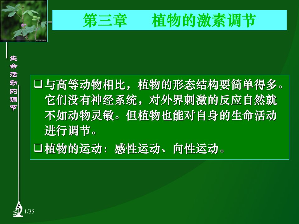 第三章植物的激素调节名师编辑PPT课件