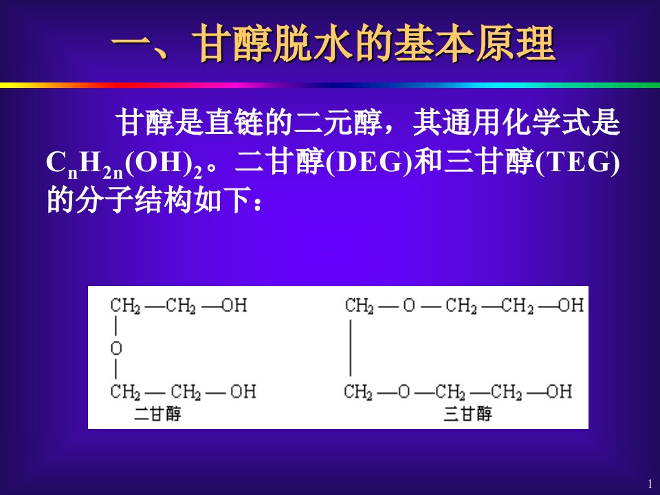 第5章天然气脱水第3节分析课件