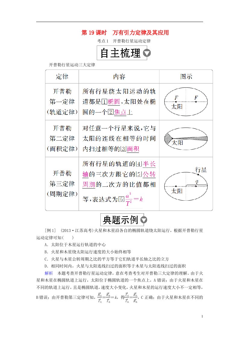 高考物理一轮复习