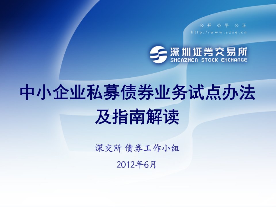 [精选]中小企业私募债券业务试点办法及指南解读