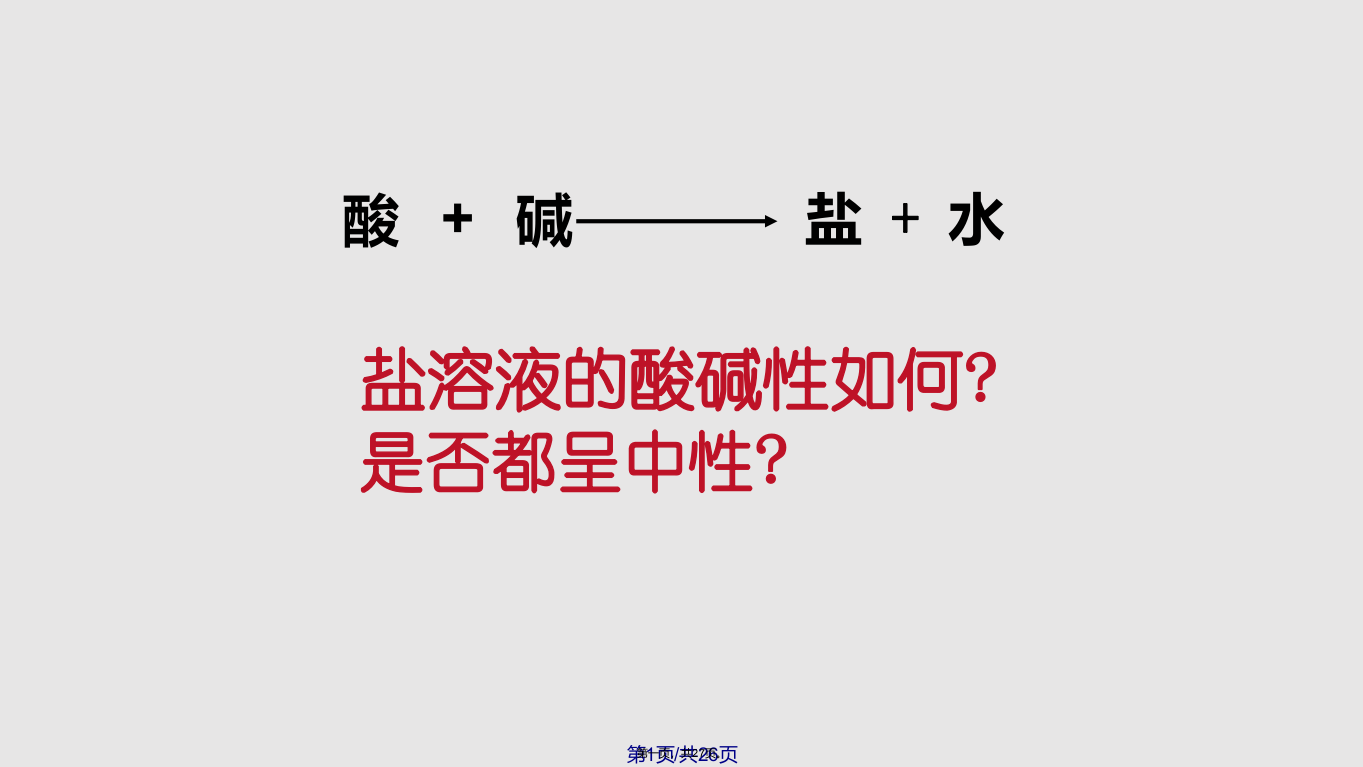 盐类水解新课标苏教选修四高二化学教学