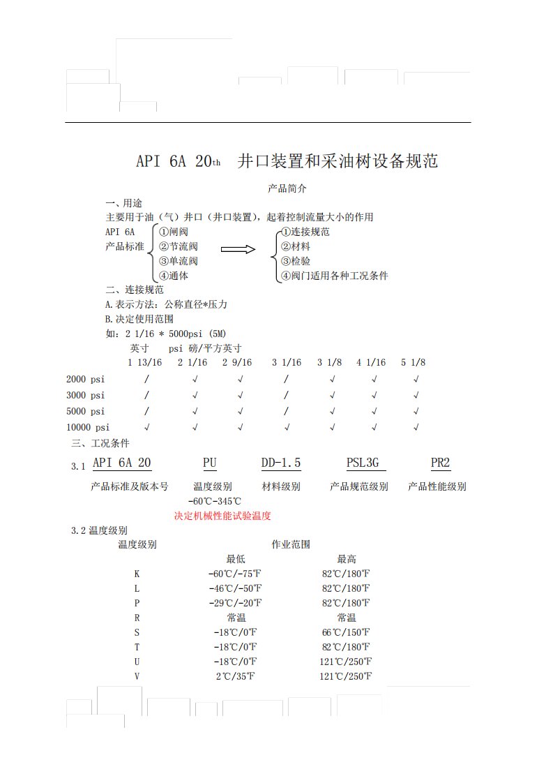 API6A培训资料