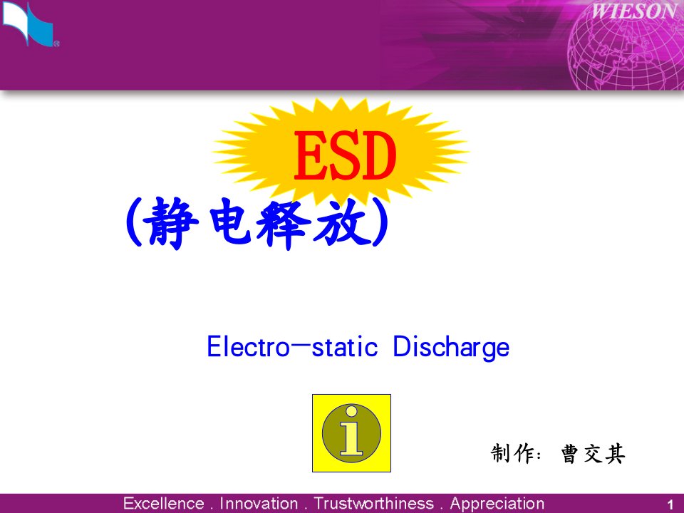 ESD静电释放专题简介