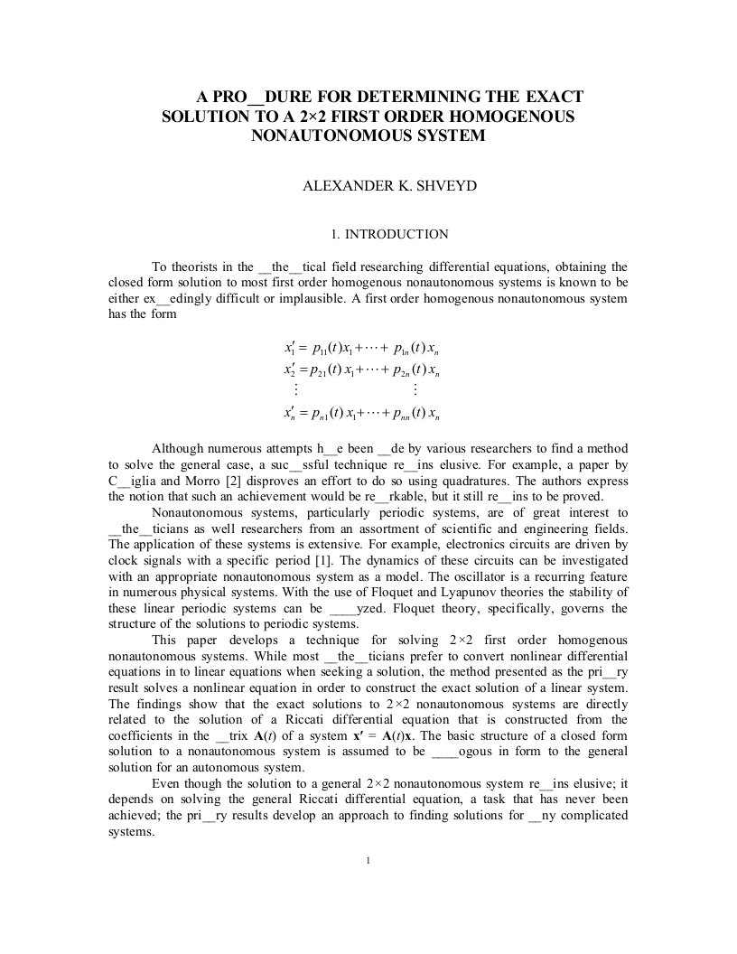 APROCEDUREFORDETERMININGTHEEXACT-Rose-Hulman：一种确定的确切过程玫瑰哈尔曼