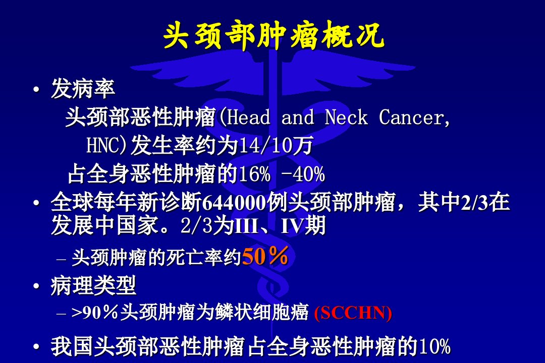 最新头颈部鳞癌放射治疗及靶向治疗进展教学课件