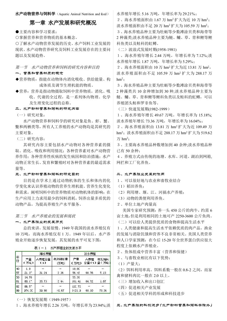 《水产动物营养与饲料学(四川农业大学)