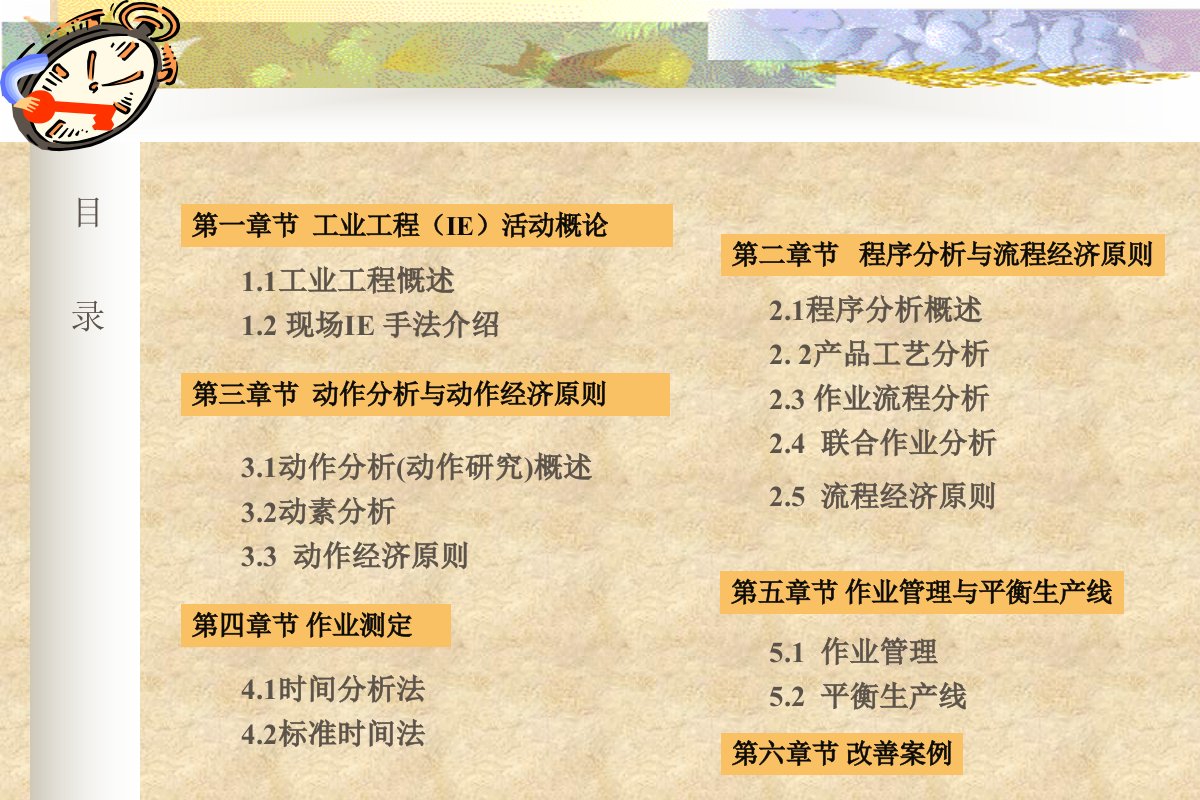 IE现场实战训练营课件