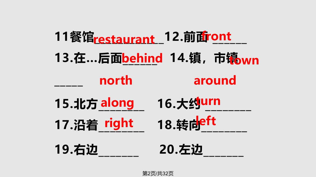 最新人教版七年级下册英语Unit8