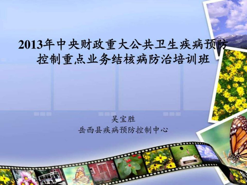 重点业务培训结核病防治.ppt