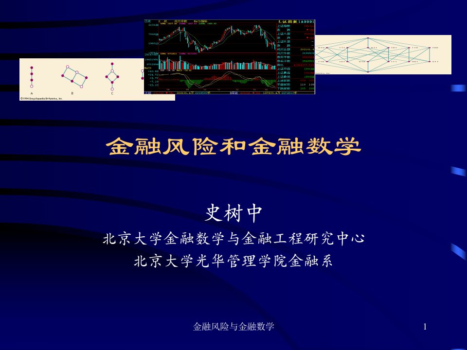 北大光华管理学院金融经济学教学教案-金融风险与金融数学---文本资料