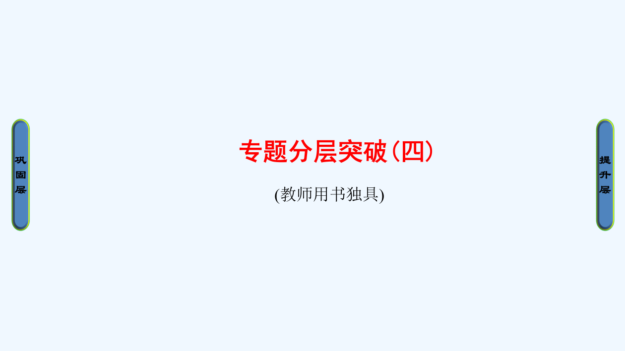 高中历史人民必修2课件：专题分层突破4