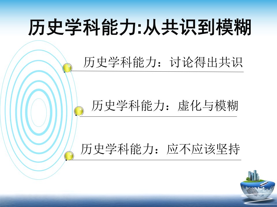 历史学科能力与历史素养西安091