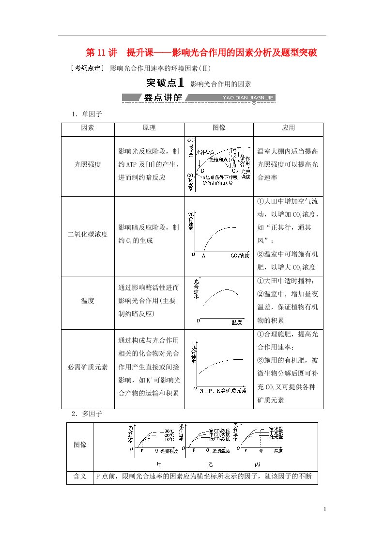 高考生物大一轮复习