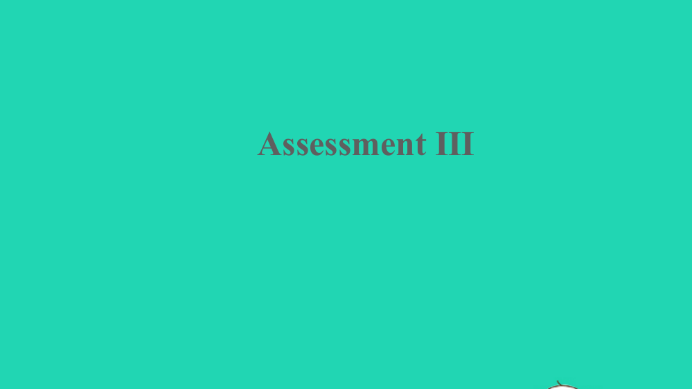 Assessment