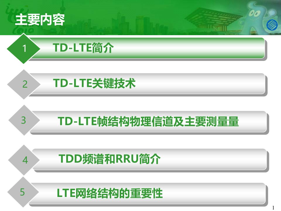 TD-LTE4G移动通信技术入门培训