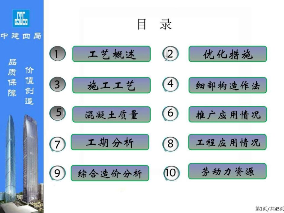 铝合金模板优化及施工技术