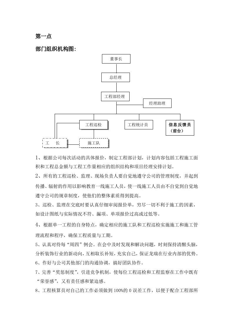 工程制度与表格-工程部制度改革