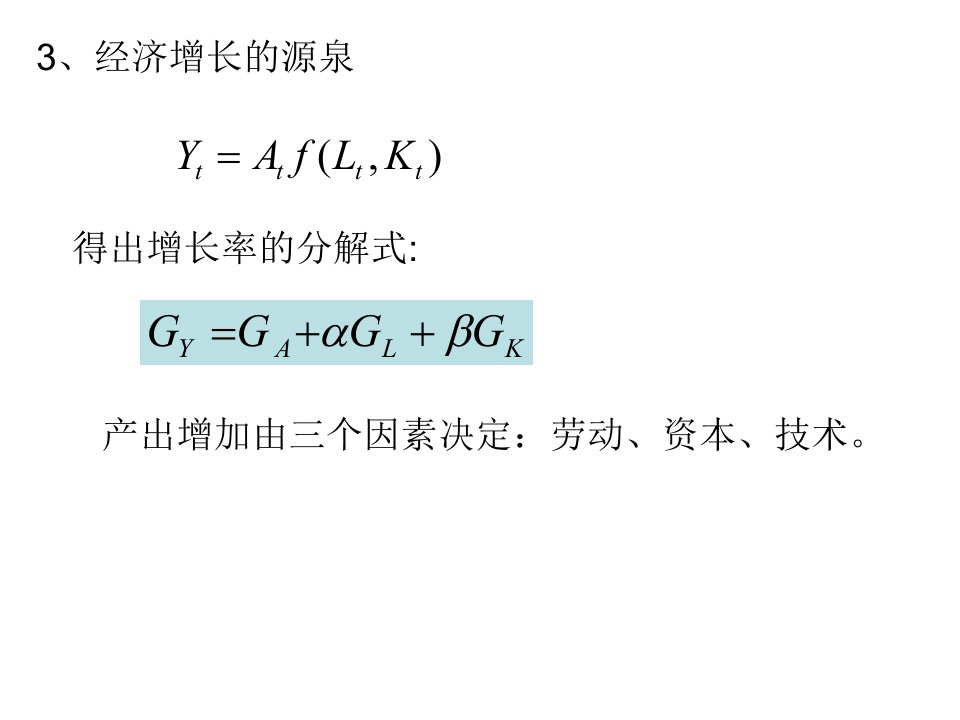 经济学21经济增长课件