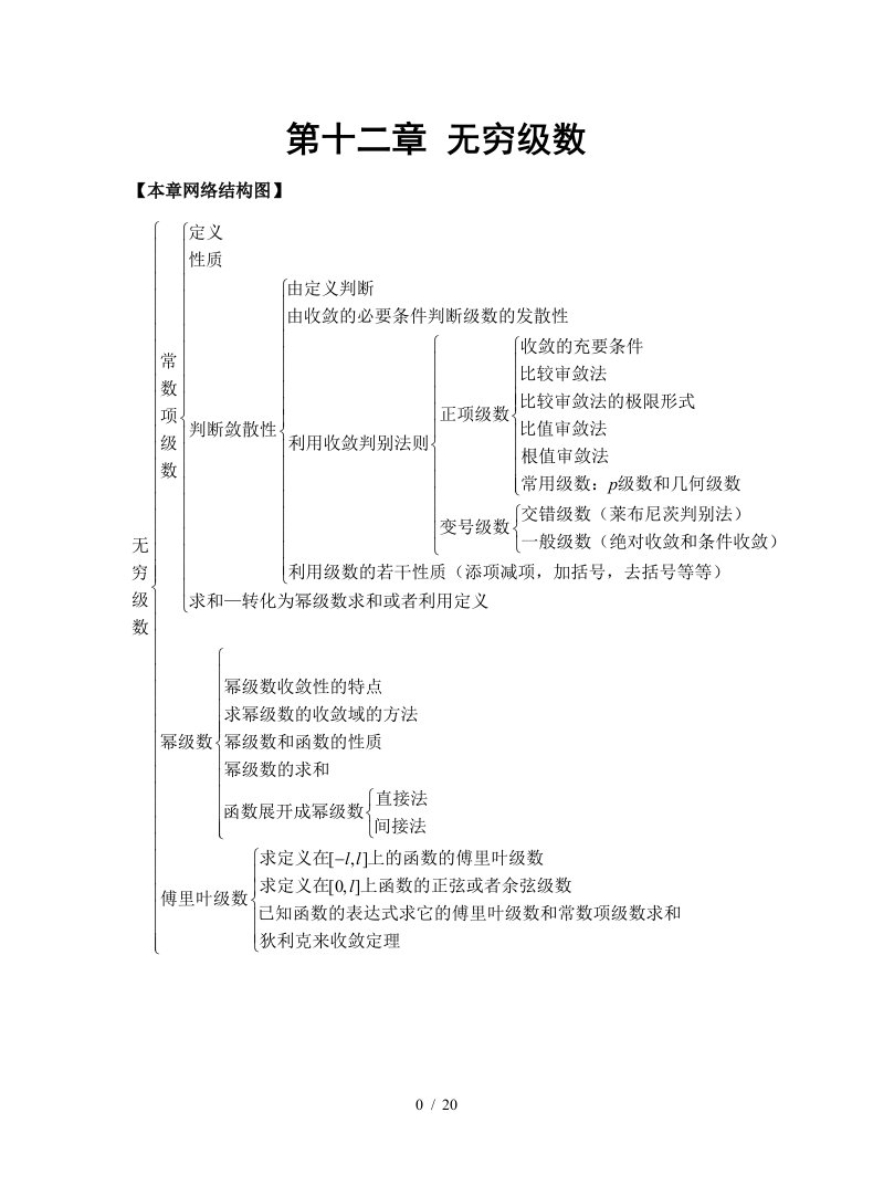 考研高数讲解新高等数学下册辅导讲解第十二章