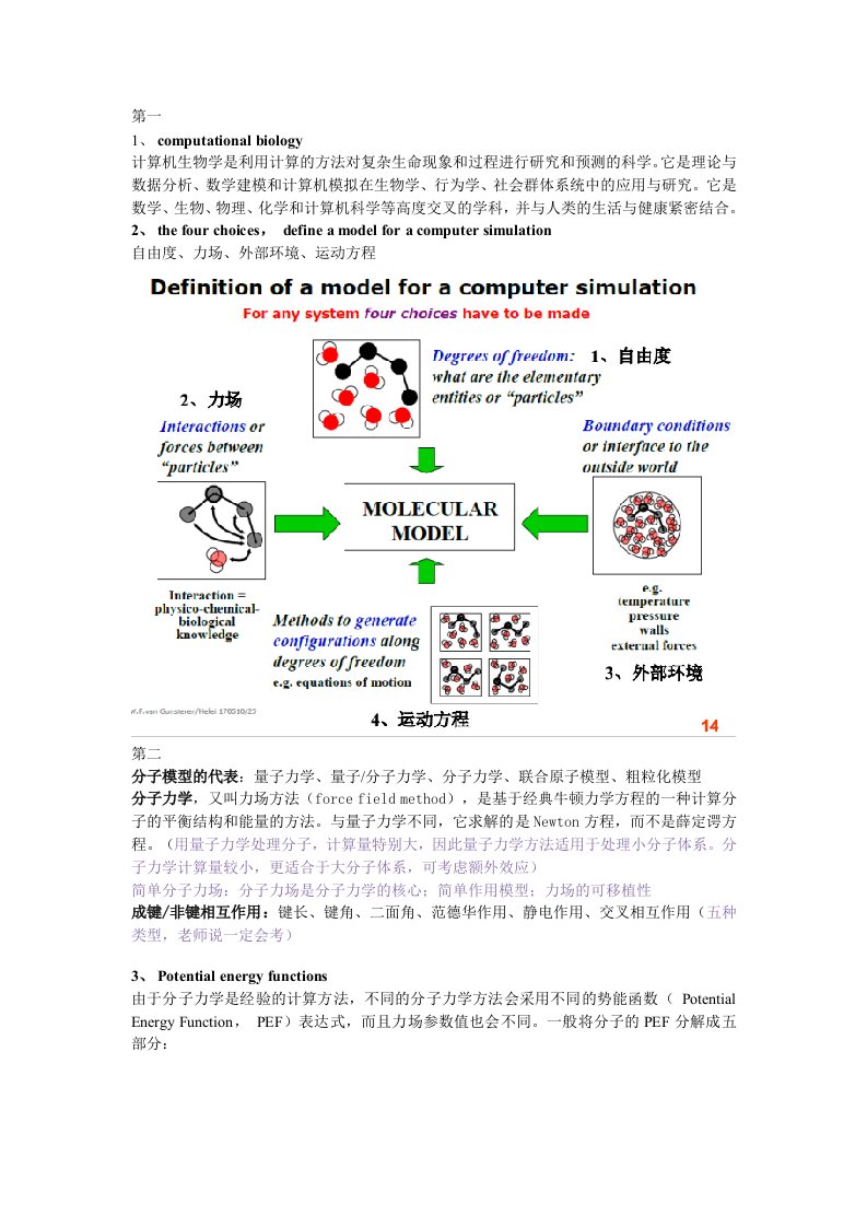 生物大分子模拟