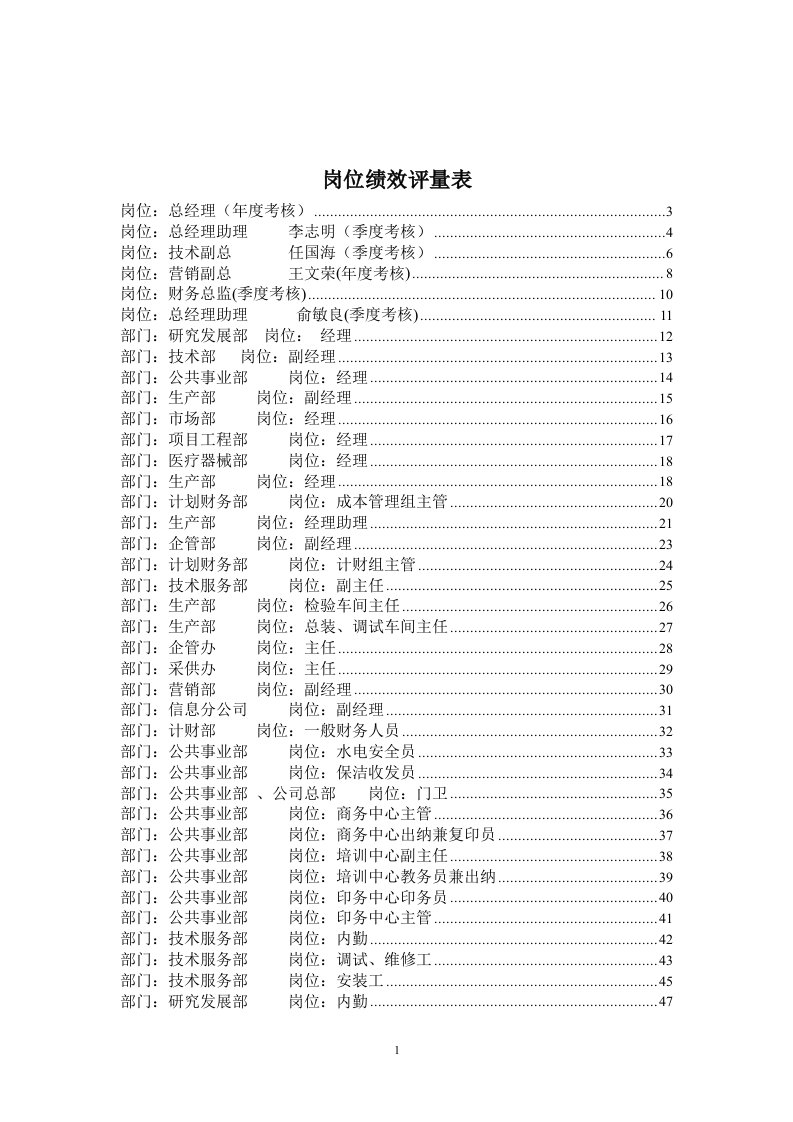 【管理精品】方圆公司绩效考核文件最终版(2)