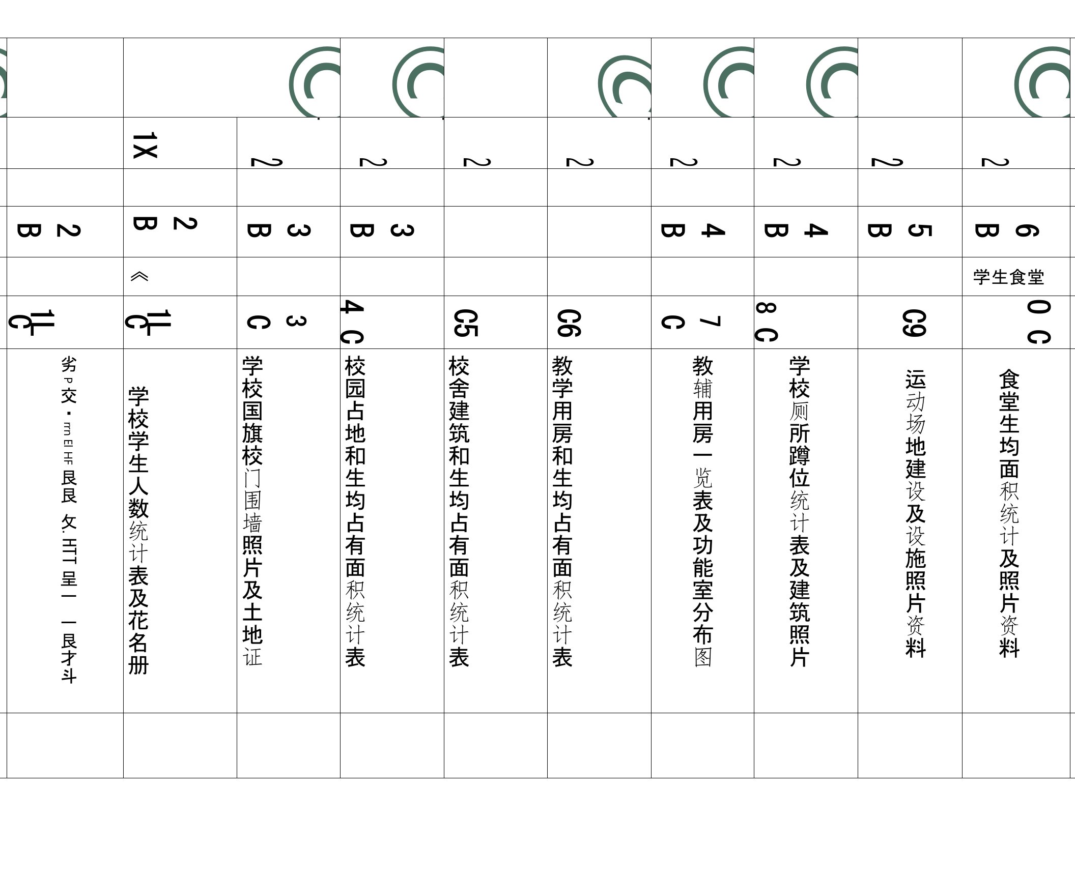 标准化档案盒侧面标签