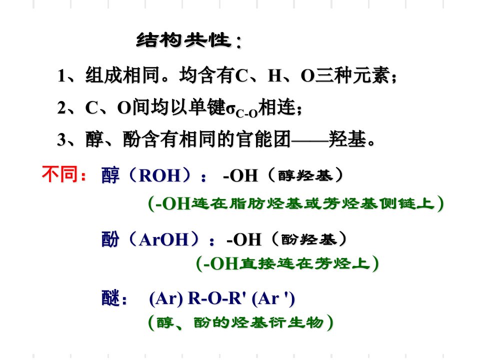 醇酚醚(7hr)PPT讲座