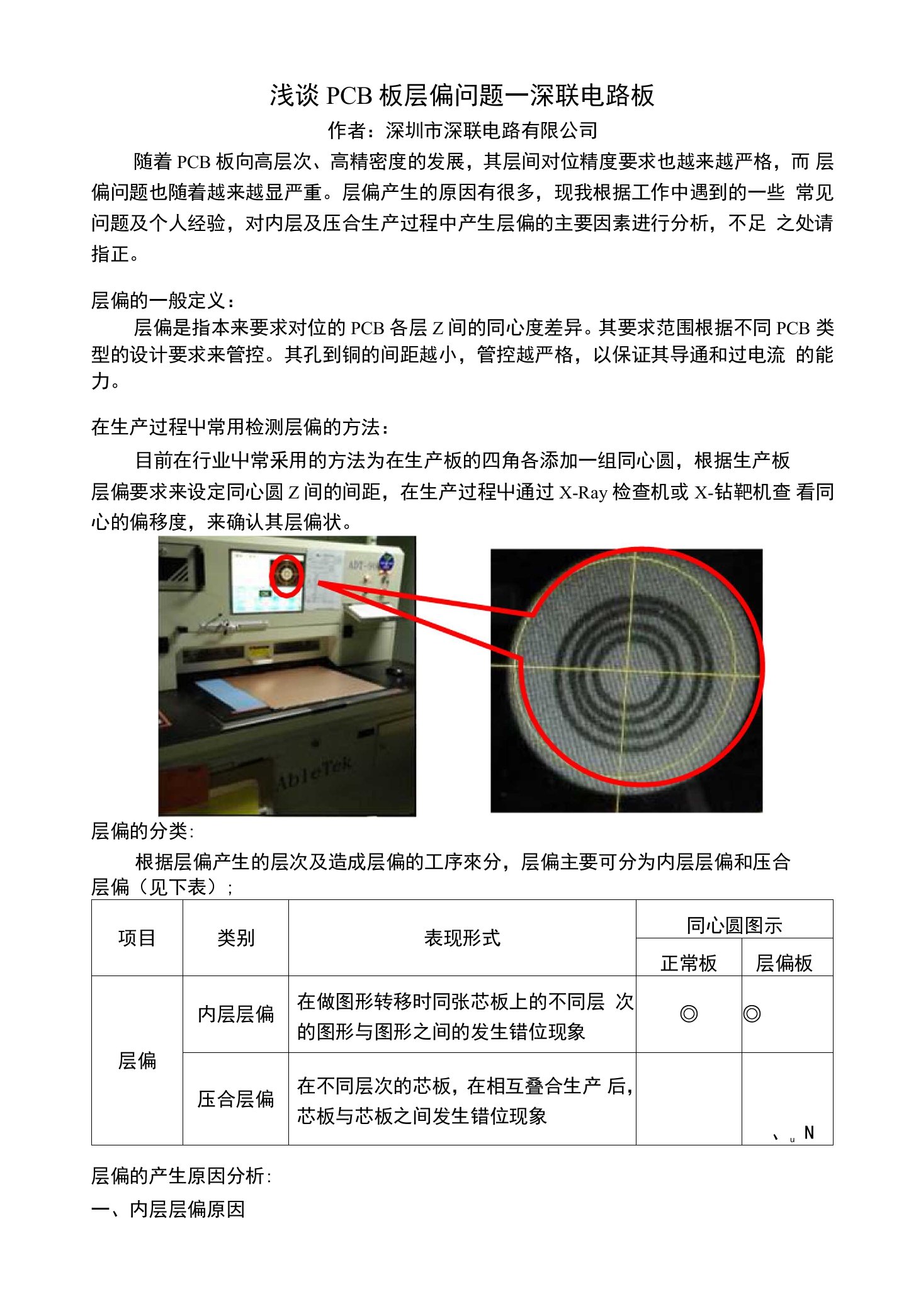 浅谈PCB板层偏问题—深联电路板