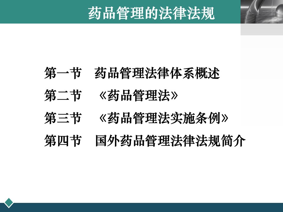 第五章药品管理的法律法规