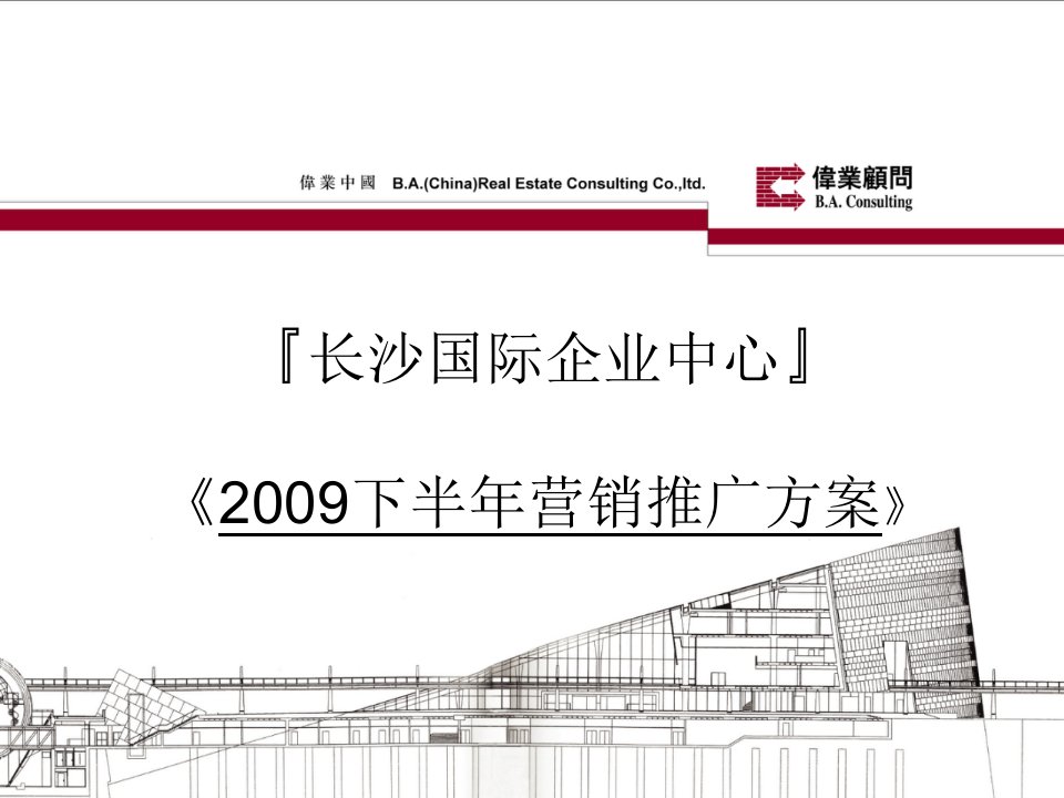 [精选]伟业顾问_长沙房地产国际企业中心项目营销推广策略方案_49页