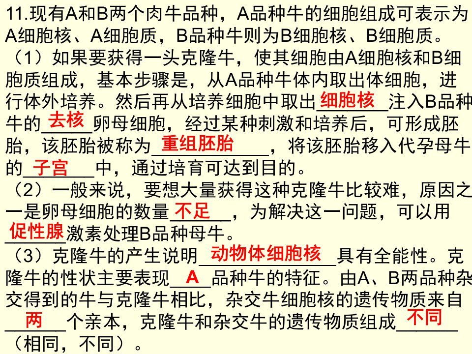 2.2.2动物细胞工程