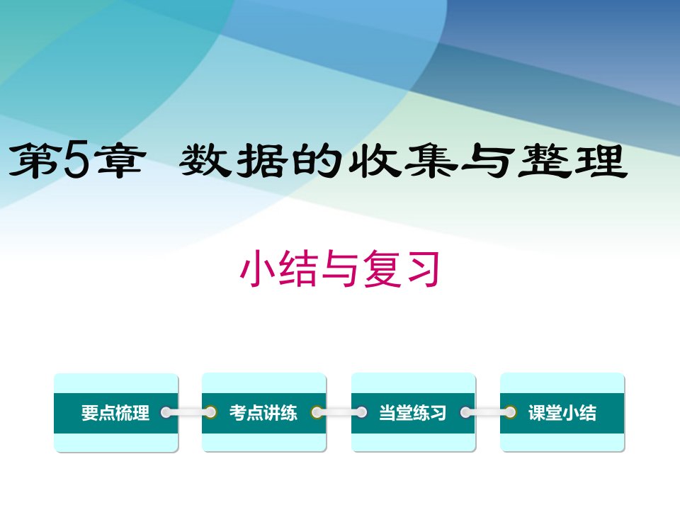 沪科版七年级数学上册《第5章-小结与复习》ppt课件