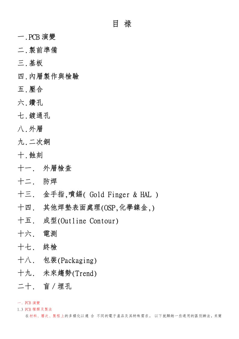 PCB印制电路板-PCB电路板简介