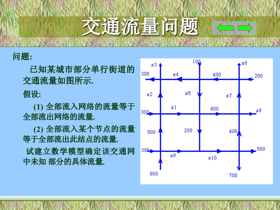 交通流量问题