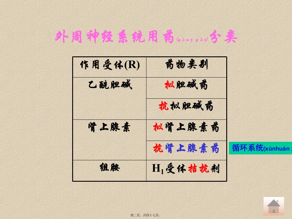 医学专题胆碱酯酶抑制剂溴新斯的明